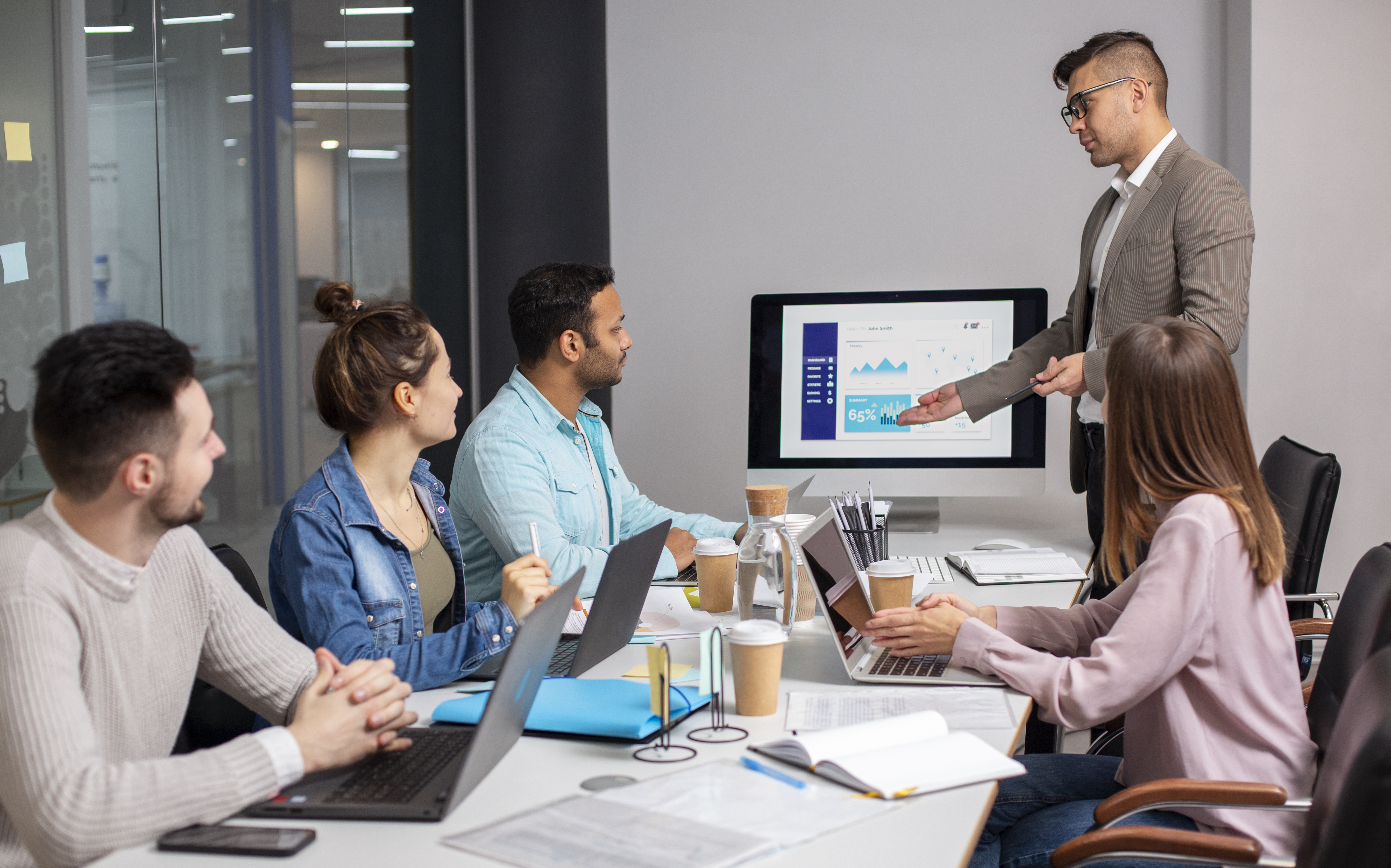 Life at Weberon — team collaborating